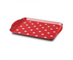 Zeal g201r 1 x Kleine Serviertablett, rot