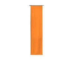 Wirth Paneele Dim Out mit Zubehör, Polyester, Orange, 245 x 60 cm