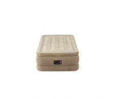 Intex Matratze, Elektrisch aufblasbar, für 1 Person, Intex Ultra Plush, fiber-tech-Technologie