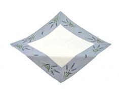 Bellanda Tischdecke, Polyester, weiß, 110x110