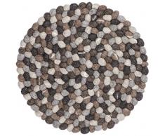 myfelt Hardy Sitzauflage, Wolle, Bunt, 36 cm