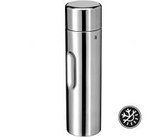 WMF Motion Isolierkanne 1,0l Cromargan Edelstahl, für Tee oder Kaffee, Thermosflasche mit Trinkbecher, hält 24h kalt & 12h warm