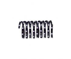 Paulmann 70252 YourLED ECO Stripe 3 m RGB Multicolor LED Strip unbeschichtet Lichtband Schwarz Lichtstreifen bunt 14,5W 330 Lumen 90 LED