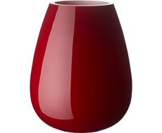 Villeroy & Boch Drop Vase Deep Cherry, 18,6 cm, Glas, Rot