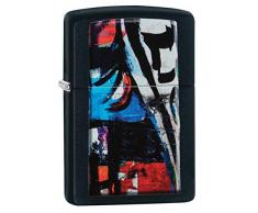 Zippo Classic Lighter-Colorful Berlin Feuerzeug, Messing, Individual Design, Original Pocketsize