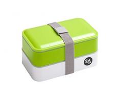 Premier Grub Tub Green Lunchbox, 2 Behälter, Besteck