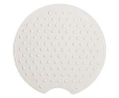 Sealskin Rotondo Sicherheitseinlage für Dusche und Badewanne, Farbe: Weiß, Material: Gummi, Durchmesser: 55 cm