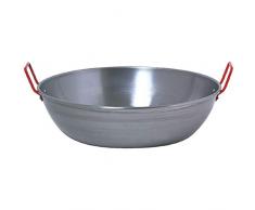 Garcima 5020154 Balti Pfanne, Edelstahl, mit Griff, 45 cm