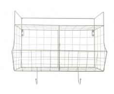 PT, PT2907WH Küchenregal, Metall, Weiß, One Size