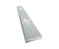 Rolux LED Unterbauleuchte 6,8W / kaltweiß/mit IR Sensor Schalter, Aluminium, 6.8 W, Silber, 500mm