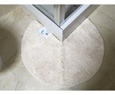 Cazsplash Duschmatte, cremefarben, 90 cm