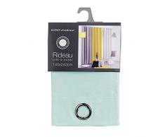 Douceur d Intérieur Panama Ösenschal, Baumwolle, minzgrün, 140 x 240 cm