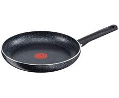 Tefal C2640702 Brut Bratpfanne mit Steineffekt, 30 cm, Schwarz