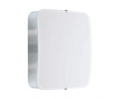 EGLO CUPELLA Wand- / Deckenleuchte, Stahl, 11 W, 15 x 15 cm, chrom