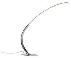 Kare Stehleuchte Codolo, 38887, Moderne Tischleuchte, Stehlampe mit LED, Bogenlampe, Leselampe, (HxBxT) 50x60x13 cm, Stahl, Aluminium