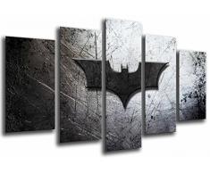 Wandbild - Batman, Der Joker, Superheld, 165 x 62 cm, Holzdruck - XXL Format - Kunstdruck, ref.26564