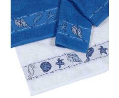 Dyckhoff 1379540400 Blue Summer Duschtuch 70/140 cm blau
