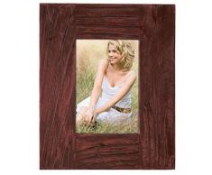 Hama Portrait Bilderrahmen Country (10 x 15 cm) karmesinrot