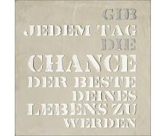 Pro-Art HP1723ZC Wandbild handgemaltes OriginalGib Jedem, Bunt