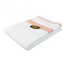 Gözze Duschtuch, 100% Baumwolle, 70 x 140 cm, Rio, Vollfarbig/Weißgrundig Terra, 141-32-5