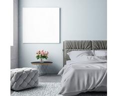 Penguin Home, Baumwolle, grau, Doppelbett