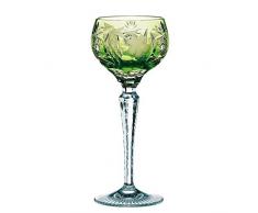 Spiegelau & Nachtmann, Weinglas mit Schliffdekoration, Kristallglas, 230 ml, Traube, 0035953-0, Reseda, Grün