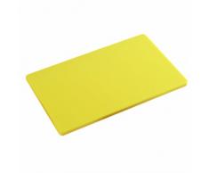 Kesper 30150 HACCP Schneidebrett Kunststoff 53 x 32,5 x 1,5 cm, gelb