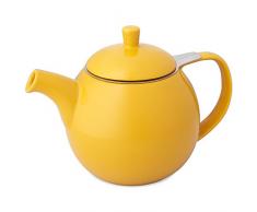 FORLIFE Curve Teekanne mit Teesieb, 625 ml 24-Ounce / 710 ml mandarin