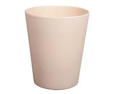 Rayher 46324000 Bambus Becher, 8,2 cm ø, Höhe 10 cm, für 350 ml, Kaffeebecher, Trink-Becher, ökologisch abbaubar, wiederverwendbar, spülmaschinenfest