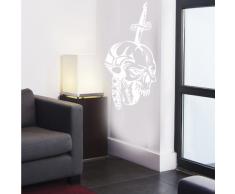 INDIGOS 4052166168113 Wandtattoo w919 Teufel der Hölle Wandaufkleber 96 x 46 cm, weiß