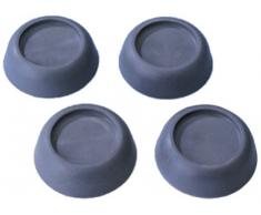 WENKO 7301100 Schwingungs-/ VibrationsdÃ¤mpfer, fÃ¼r Waschmaschinen, 4er Set, Thermoplast, 4.5 x 2 x 4.5 cm, grau