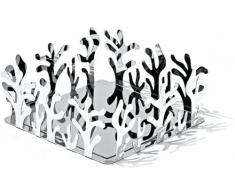 Alessi Mediterraneo ESI18 Design Serviettenhalter, Edelstahl, Poliert