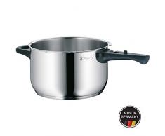 WMF Perfect Schnellkochtopf Unterteil 4,5l ohne Deckel, Schnelltopf 22 cm, Cromargan Edelstahl poliert, Induktion