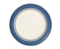Villeroy & Boch Casale Blu Speiseteller, Premium Porzellan, blau/weiÃ, 27cm