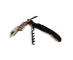 Korkenzieher mit doppeltem Griff nach Kellnerart BOJ mit Flaschenöffner und Kapselschneider