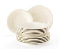 Seltmann Weiden 001.738254 Tafelservice 12-teilig Rubin cream