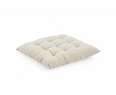Galileo Casa Chair Sitzkissen, Baumwolle, 40 x 40 x 3 cm 40x40x3 cm hellgrau
