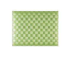Saleen Tisch-Set, Flechtoptik, Maße: 30 x 40 cm, Eckig, Kunststoff, Limette, 01010139101