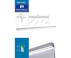 KOH-I-NOOR Spiegel Serie Sartoria Modell 7917, Reptan, Silber, 1