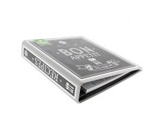 Goldbuch Rezeptbuch, 21 x 22,5 cm, 25 Bedruckte Blätter, Kunstdruck