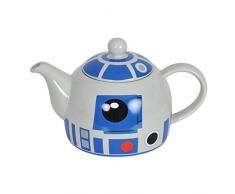 Elbenwald Star Wars R2-D2 Teekanne Iglu-Form beige Keramik 1000ml