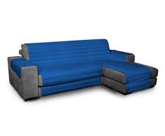 Elegant CDDX 190 Couchüberzüge, royal blau 190cm + chaiselongue, Microfiber