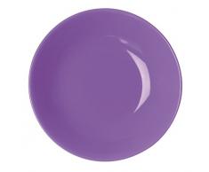 Excelsa Trendy Suppenteller, Keramik, 20 x 20 x 4 cm 20x20x4 cm Lilla