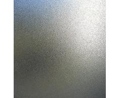 Fensterfolie statisch Vitrostatic Sand fein Sichtschutz Folie, PVC, ohne Phthalate, transparent, 45cm x 1,5m, 200µm (Stärke: 0,2mm), Venilia 53012