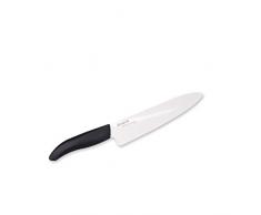 Kyocera GEN Serie, kleines Keramik-Kochmesser, Klingenlänge 18 cm, schwarzer Griff