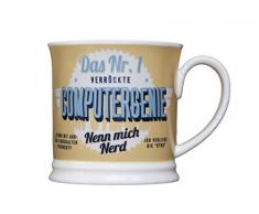 H & H Becher, Porzellan, Mehrfarbig, 12 x 8.7 x 8.7 cm