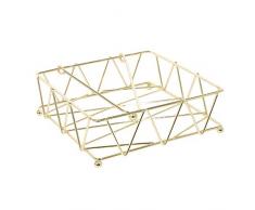 THE HOME DECO FACTORY KA2790 Serviettenhalter, Metall, goldfarben, Einheitsgröße