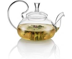 TEASOUL HOCH Glass TEEKANNE MIT STAHLTHULLE 500ml