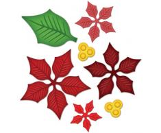 Unbekannt Spellbinders SBS5-055 Shapeabilities Stanze - Weihnachtsstern, Metall, braun, 22.6 x 13.3 x 1.3 cm