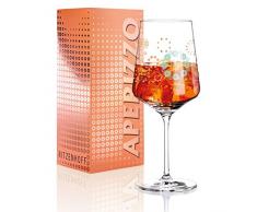 RITZENHOFF Aperizzo Aperitifglas von Juliane Breitbach , aus Kristallglas, 600 ml, mit edlen Goldanteilen